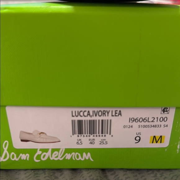 Sam Edelman Cream Leather Loafers - Picture 7 of 9